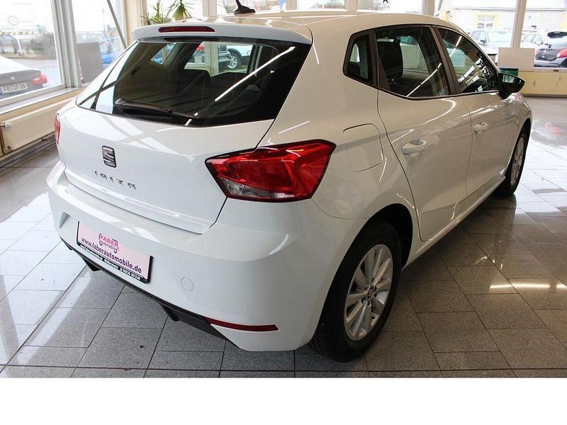 Gebraucht Seat Ibiza Style 95 PS (69 kW) 2021 Nevada weiß metallic Kleinwagen