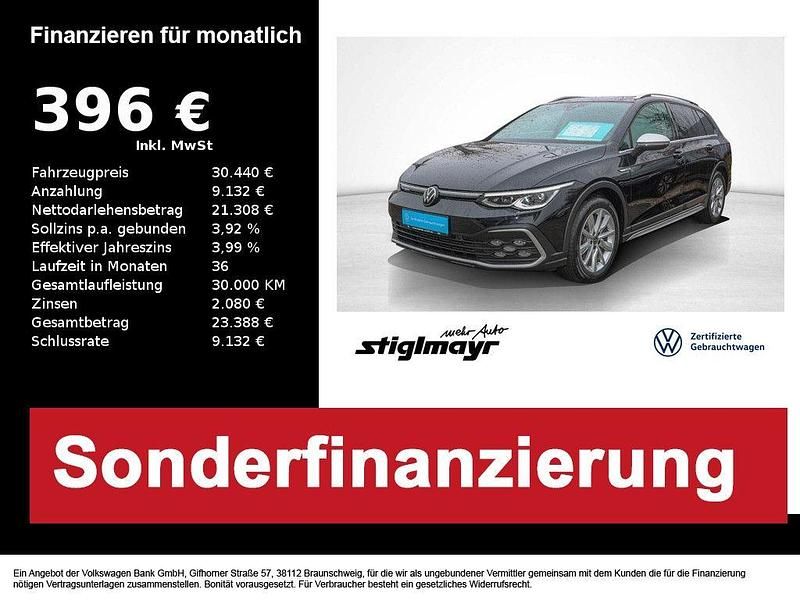 Gebraucht VW Golf Alltrack 200 PS (147 kW) 2023 Deep black perleffekt Kombi
