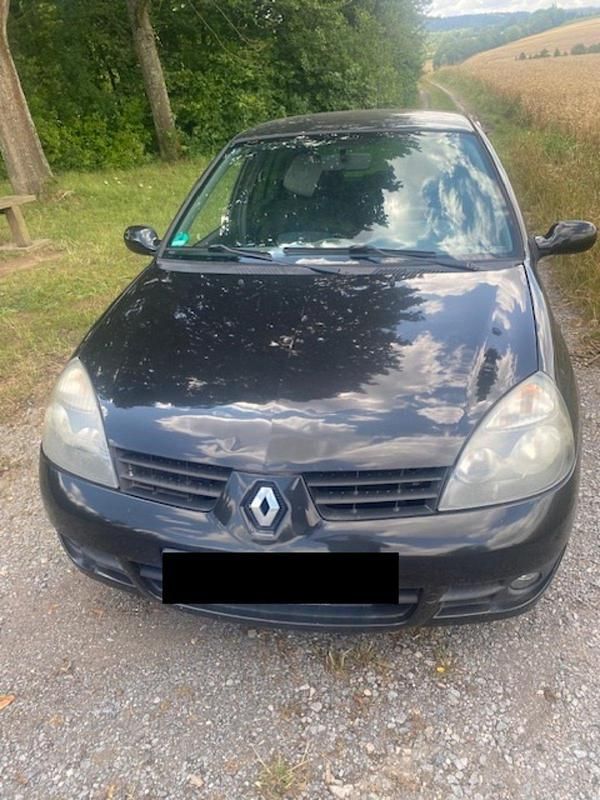 Schwarz Gebraucht 2007 Renault Clio II Campus Kleinwagen | 1.350 € (Fairer Preis) - Bild 1/4
