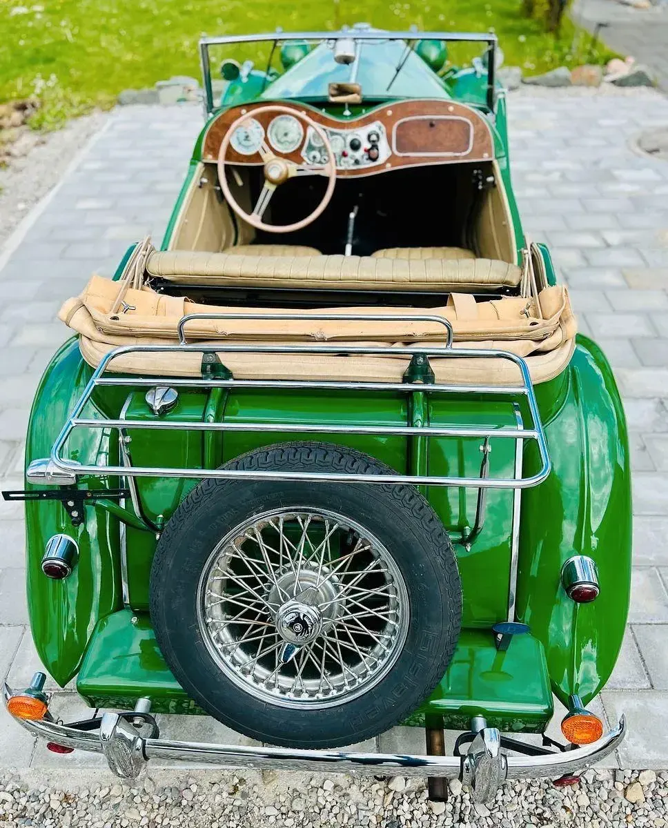 Occasion MG TD 54 ch (39 kW) 1953 Vert Cabriolet