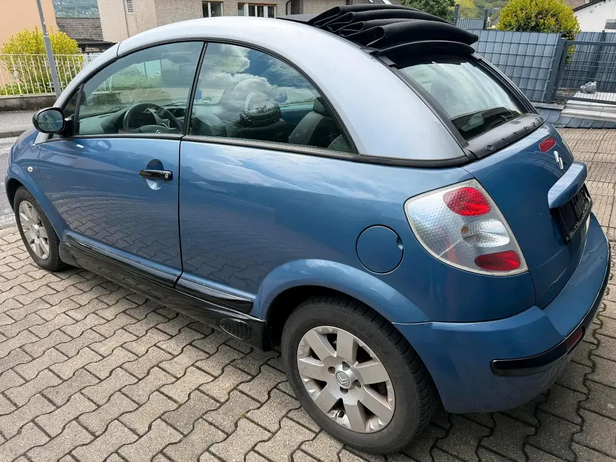 Used Citroën C3 108 HP (79 kW) 2006 Blue Cabriolet