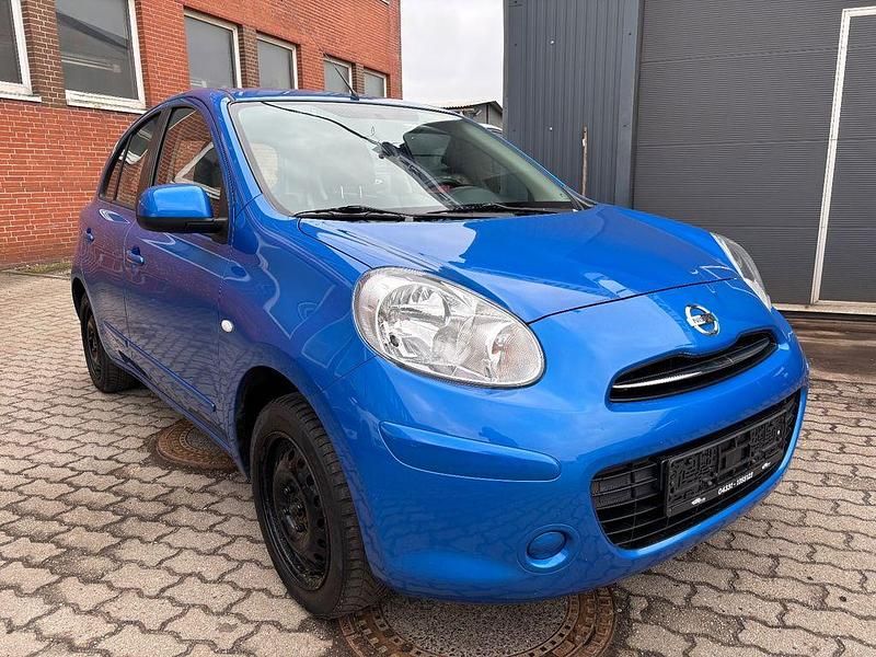Gebraucht Nissan Micra Acenta 80 PS (58 kW) 2012 Blau Kleinwagen