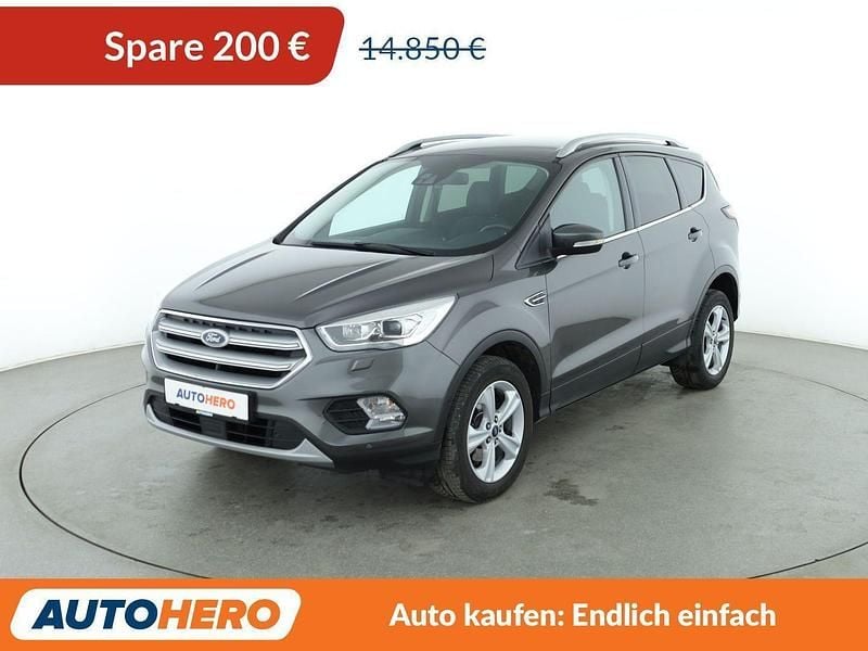 Grau Gebraucht 2018 Ford Kuga Titanium SUV | 14.650 € (Fairer Preis) - Bild 1/3
