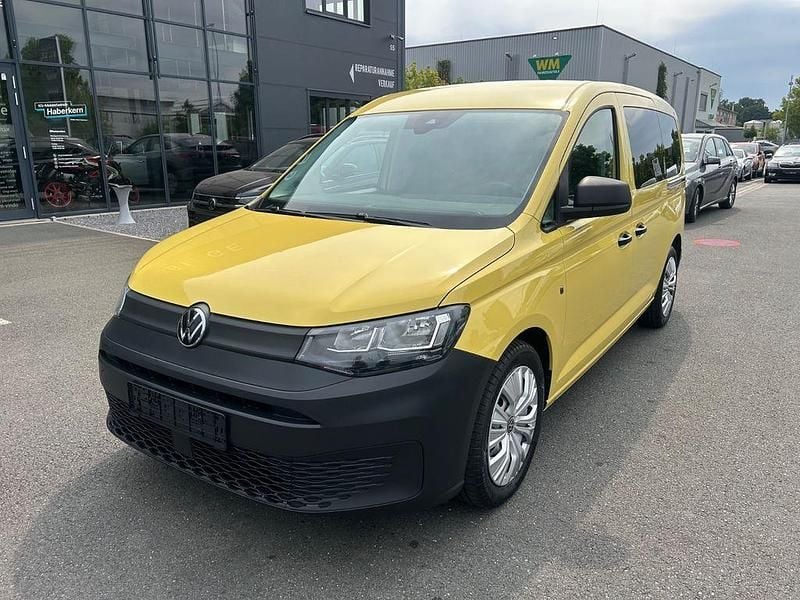 Gelb Gebraucht 2021 VW Caddy Maxi Van / Kleinbus | 18.700 € (Guter Preis) - Bild 1/4