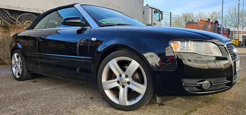 Gebraucht Audi A4 Cabriolet 140 PS (102 kW) 2008 Phantomschwarz perleffekt Cabrio