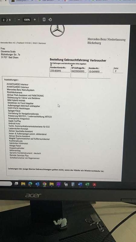Schwarz Gebraucht 2022 Mercedes C180 Kombi | 29.990 € (Fairer Preis) - Bild 1/4