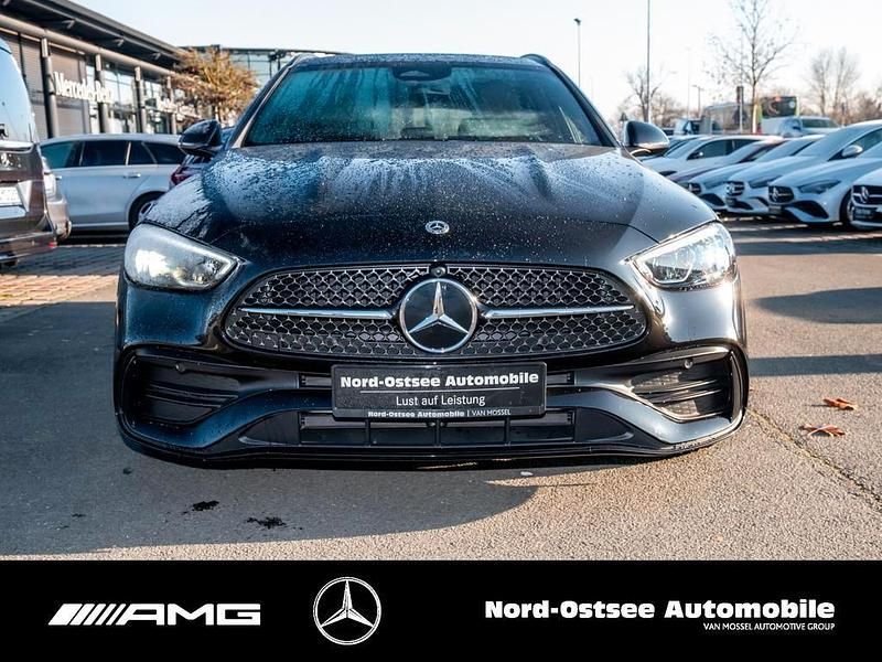 Gebraucht Mercedes C220 AMG 200 PS (147 kW) 2025 Obsidianschwarz metallic Kombi