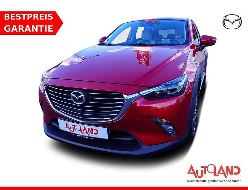 Rot Gebraucht 2016 Mazda CX-3 Sports-Line SUV | 12.990 € (Superpreis) - Bild 1/4