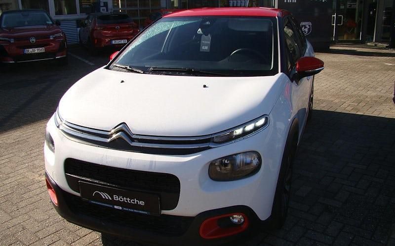 Gebraucht Citroën C3 PureTech 68 PS (50 kW) 2017 Lack weiss banquise/deckende l Limousine