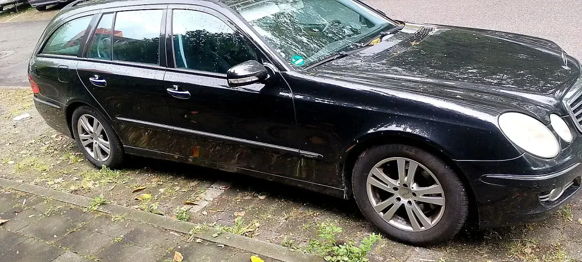Brugt Mercedes E280 190 HK (139 kW) 2007 Sort Stationcar