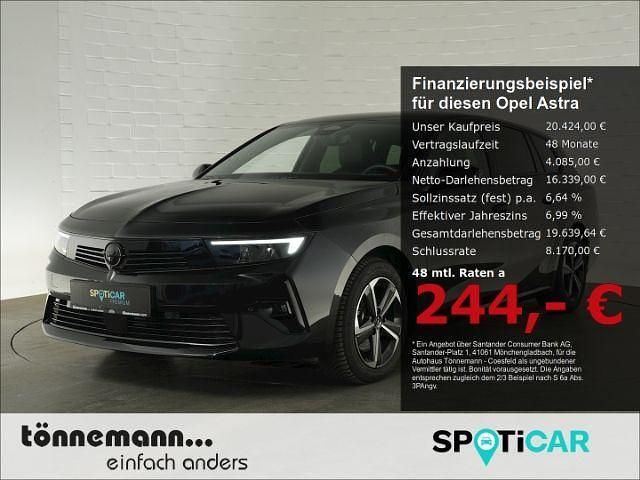 Gebraucht Opel Astra 131 PS (96 kW) 2024 Karbon schwarz Kombi