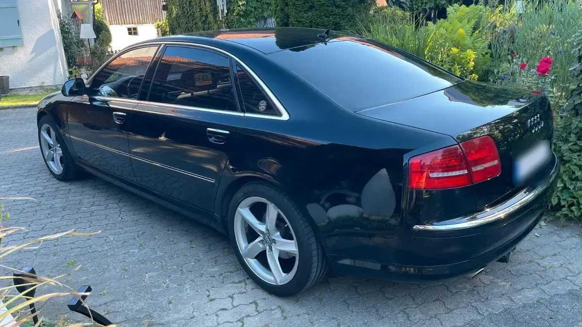 Gebraucht Audi A8L Advanced 232 PS (170 kW) 2009 Schwarz Limousine