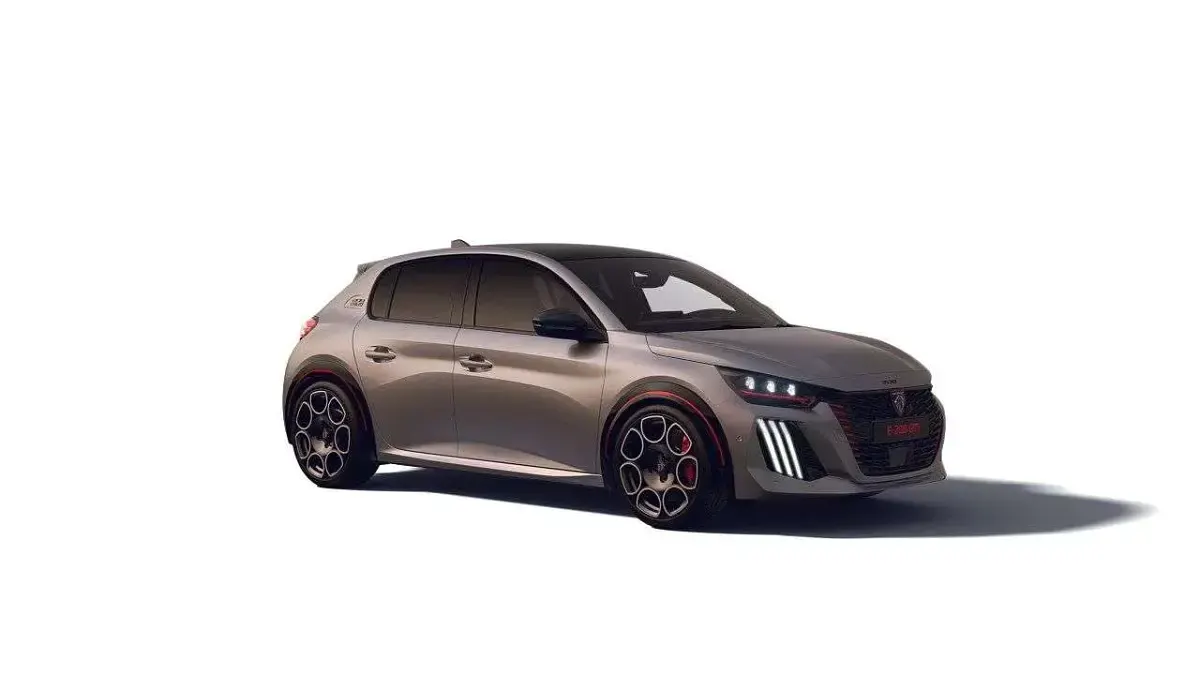 Neu Peugeot e-208 GTi 206 kW (281 PS) 2026 Okenit weiß Kleinwagen