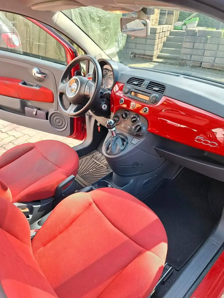 Gebraucht Fiat 500 85 PS (62 kW) 2013 Rot Limousine