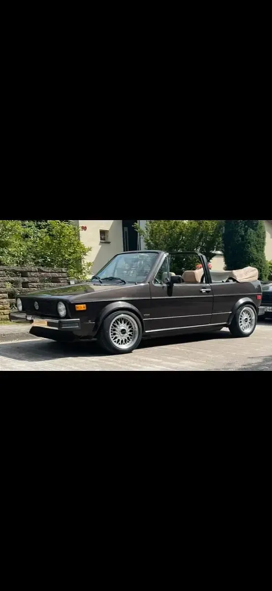 Gebraucht VW Golf Cabriolet 98 PS (72 kW) 1984 Braun Cabrio