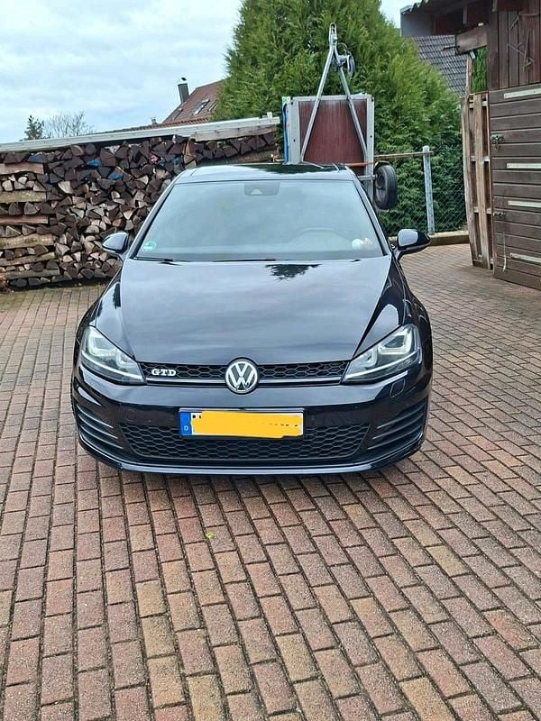 Gebraucht VW Golf VII GTD 184 PS (135 kW) 2015 Schwarz Kleinwagen