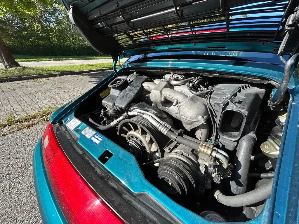 Gebraucht Porsche 911 286 PS (210 kW) 1996 Blau Cabrio