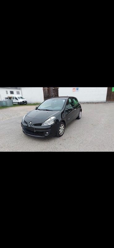 Schwarz Gebraucht 2007 Renault Clio II Dynamique Limousine | 2.799 € - Bild 1/4