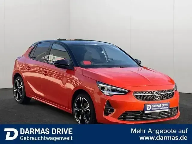 Usata Opel Corsa GS Line 131 CV (96 kW) 2020 Arancione Utilitaria