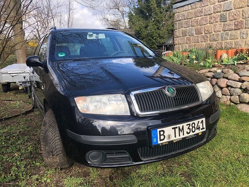 Gebraucht Skoda Fabia Ambiente 101 PS (74 kW) 2007 Schwarz Kombi