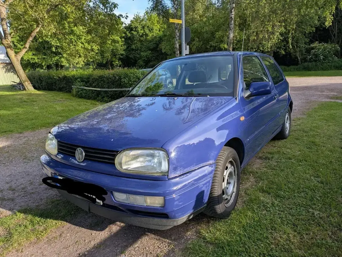 Brugt VW Golf III 60 HK (44 kW) 1997 Blå Sedan