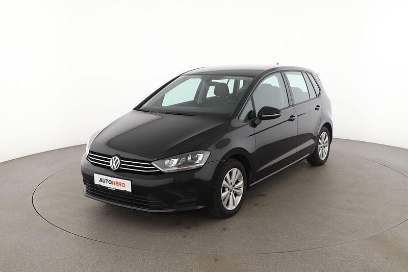 Schwarz Gebraucht 2017 VW Golf Sportsvan Comfortline Van / Kleinbus | 13.470 € (Guter Preis) - Bild 1/3