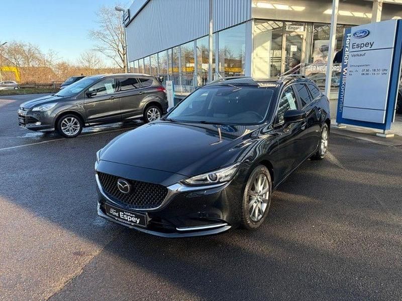 Gebraucht Mazda 6 Exclusive-Line 145 PS (106 kW) 2019 Jet black (metallic) Kombi