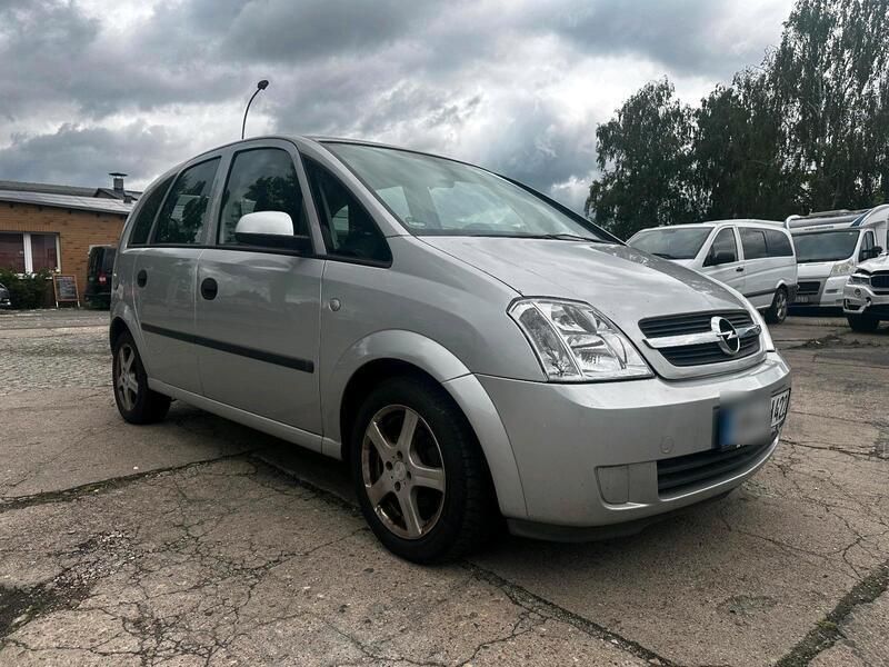 Silber Gebraucht 2005 Opel Meriva Van / Kleinbus | 950 € (Superpreis) - Bild 1/4