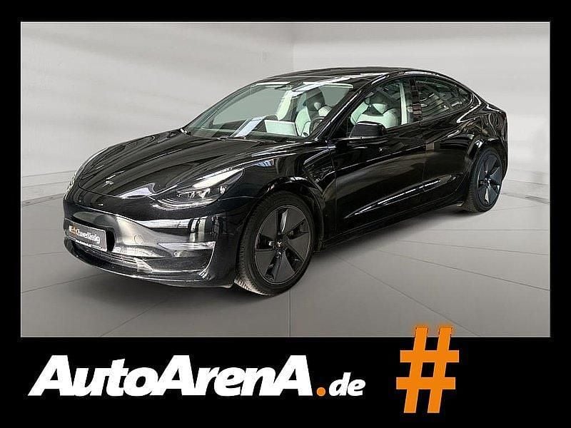Solid black Gebraucht 2022 Tesla Model 3 Limousine | 27.004 € (Guter Preis) - Bild 1/4