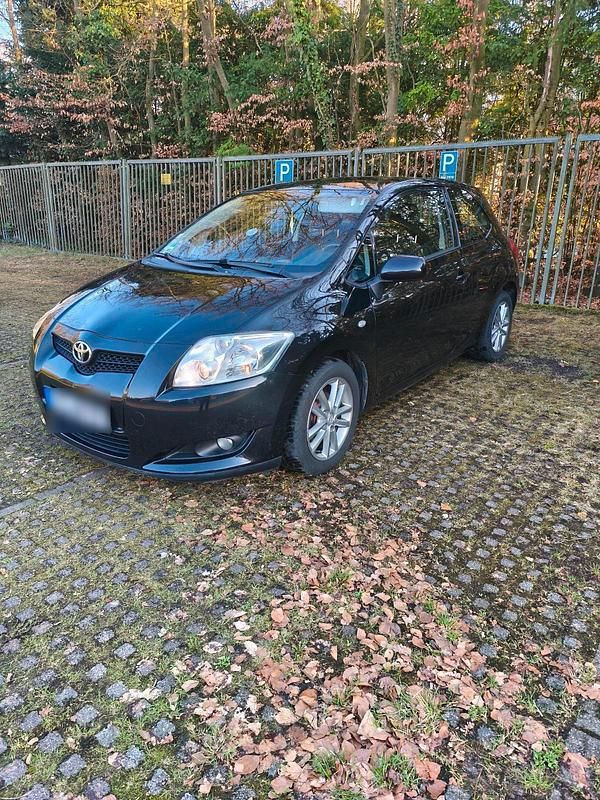Gebraucht Toyota Auris 87 PS (63 kW) 2008 Schwarz Kleinwagen