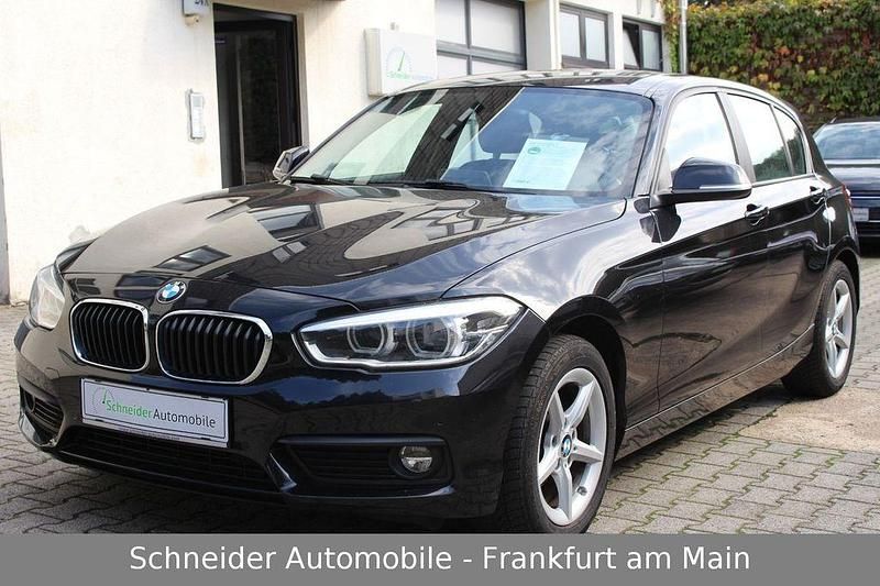 Schwarz Gebraucht 2018 BMW 116 Advantage Kleinwagen | 7.490 € (Guter Preis) - Bild 1/4