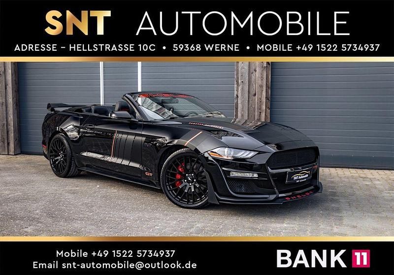 Gebraucht Ford Mustang GT 466 PS (342 kW) 2018 Schwarz Cabrio