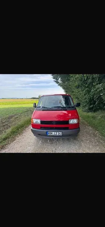 Gebraucht VW Multivan 75 PS (55 kW) 1995 Rot Van / Kleinbus