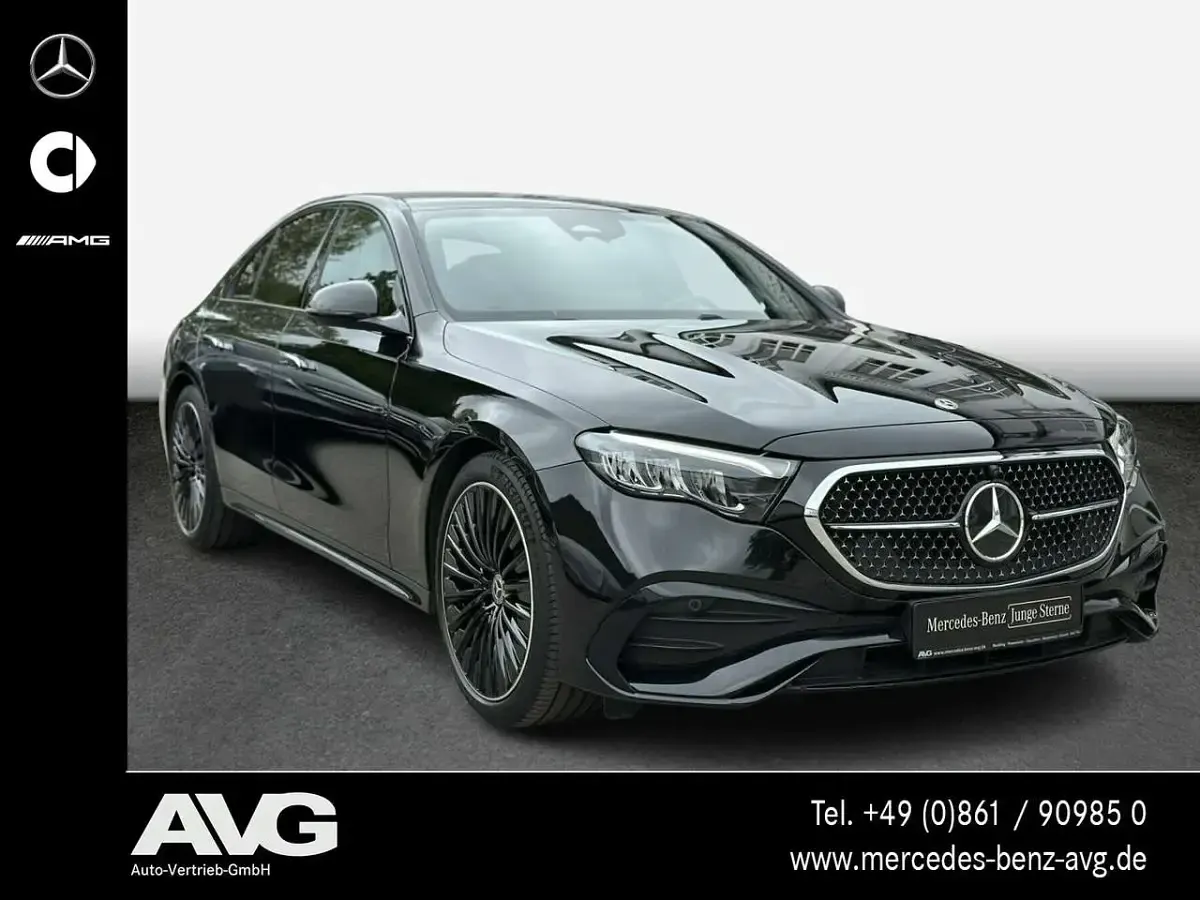 Second-hand Mercedes E220 AMG 197 CP (144 kW) 2025 Negru Berlinǎ