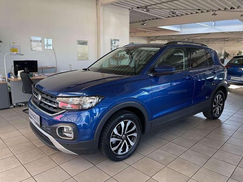 Gebraucht VW T-Cross Active 110 PS (80 kW) 2023 Reef blue metallic SUV