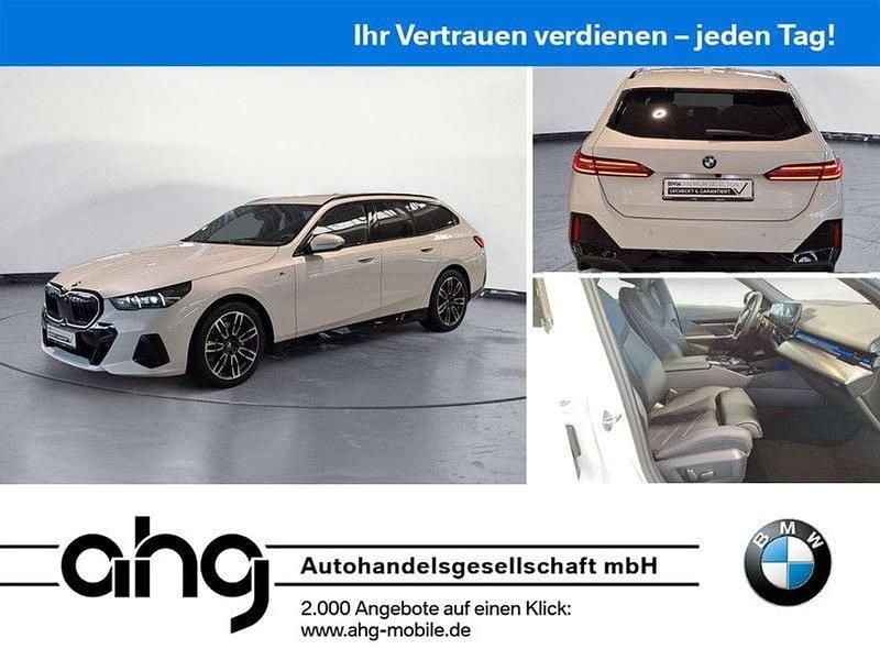 Weiß Gebraucht 2024 BMW 520 M Sport Kombi | 48.950 € (Fairer Preis) - Bild 1/4