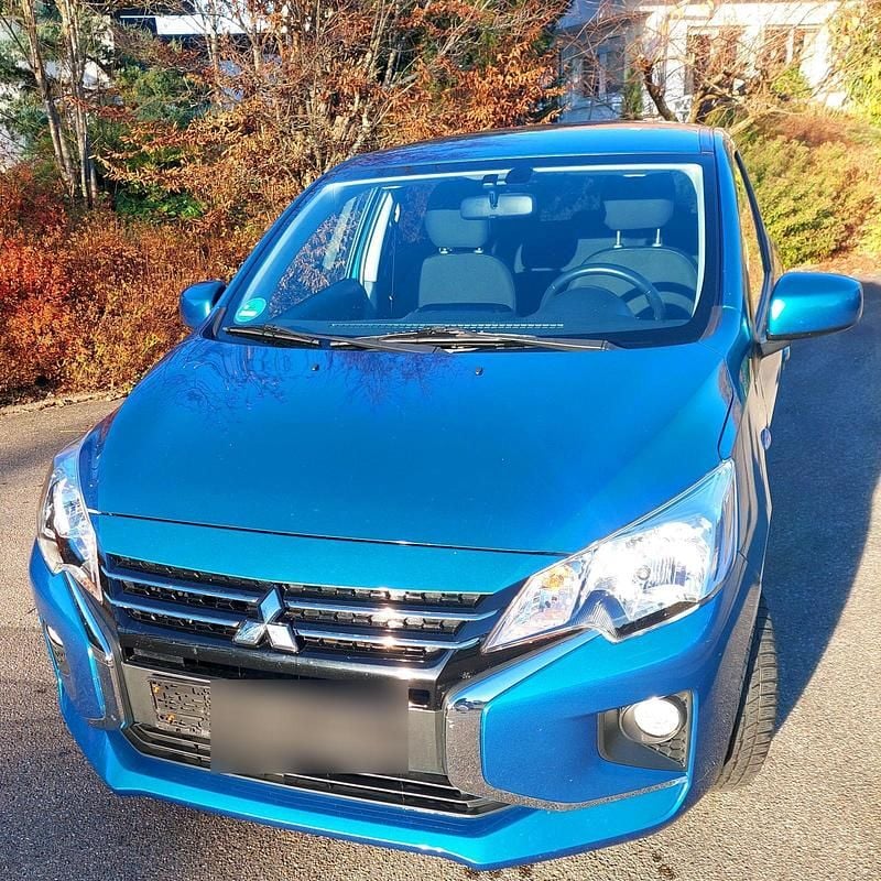 Blau Gebraucht 2022 Mitsubishi Space Star Kleinwagen | 10.500 € (Fairer Preis) - Bild 1/4