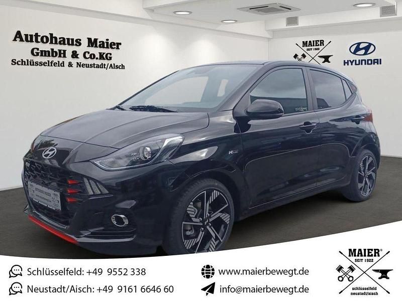 Schwarz Neu 2025 Hyundai i10 N Line Kleinwagen | 20.980 € (Fairer Preis) - Bild 1/4
