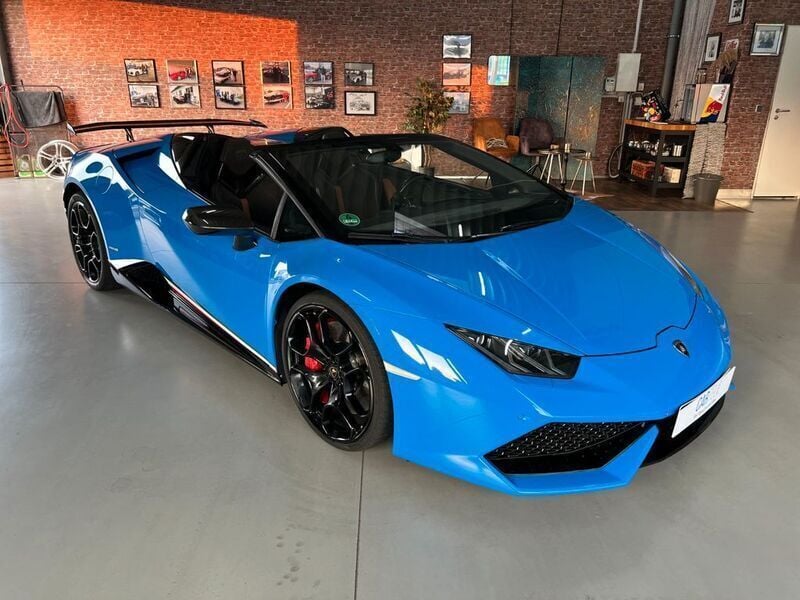 Blau Gebraucht 2016 Lamborghini Huracán Cabrio | 204.000 € - Bild 1/4