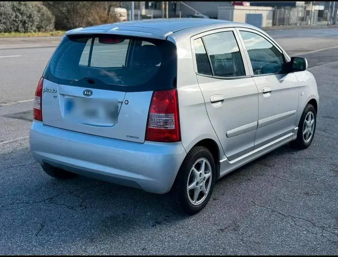 Gebraucht Kia Picanto EX 65 PS (47 kW) 2007 Silber Kleinwagen