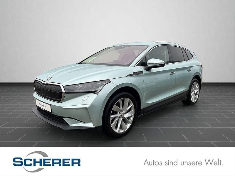 Arctic silber metallic (metallic) Gebraucht 2022 Skoda Enyaq iV SUV | 28.200 € (Superpreis) - Bild 1/4