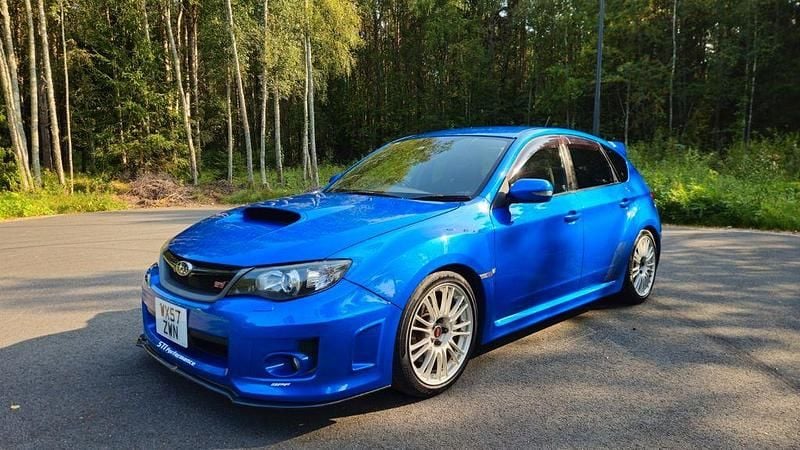 Gebraucht Subaru Impreza 307 PS (225 kW) 2007 Blau Limousine