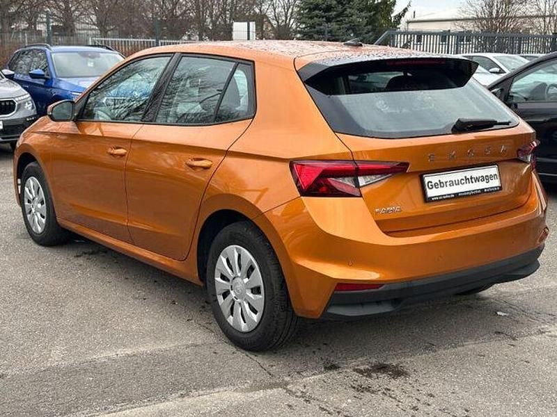 Gebraucht Skoda Fabia Selection 95 PS (69 kW) 2024 Orange Kleinwagen