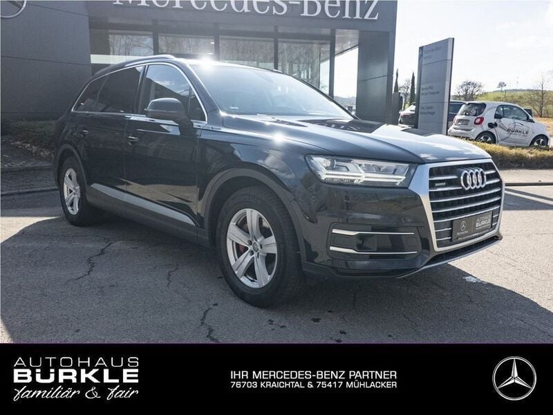 Blau Gebraucht 2017 Audi Q7 SUV | 24.650 € (Superpreis) - Bild 1/4