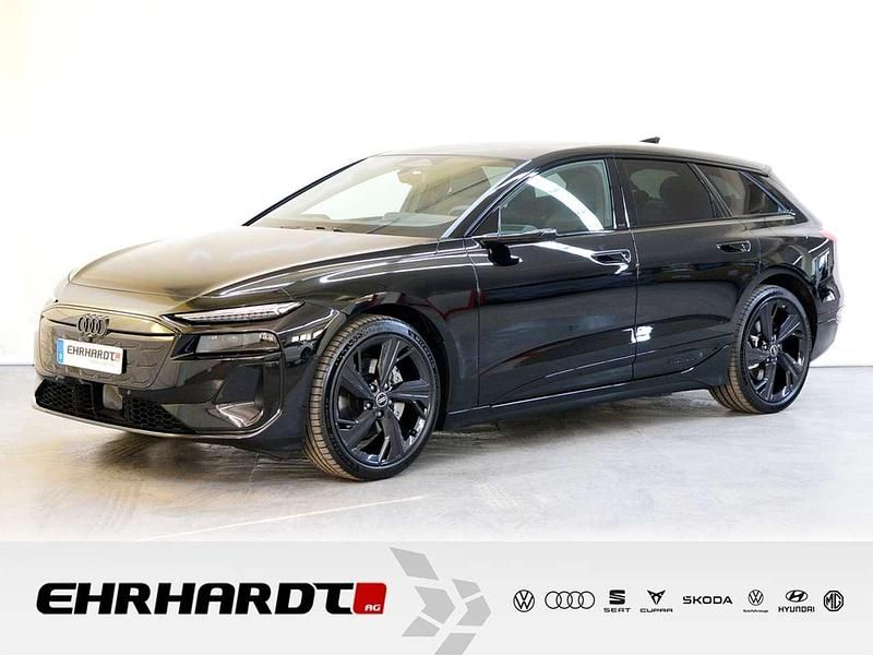 Mythosschwarz metallic Gebraucht 2025 Audi A6 e-tron Performance Kombi | 86.490 € (Teuer) - Bild 1/4