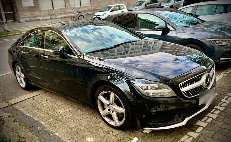 Schwarz Gebraucht 2014 Mercedes CLS350 AMG Coupé | 22.000 € - Bild 1/4
