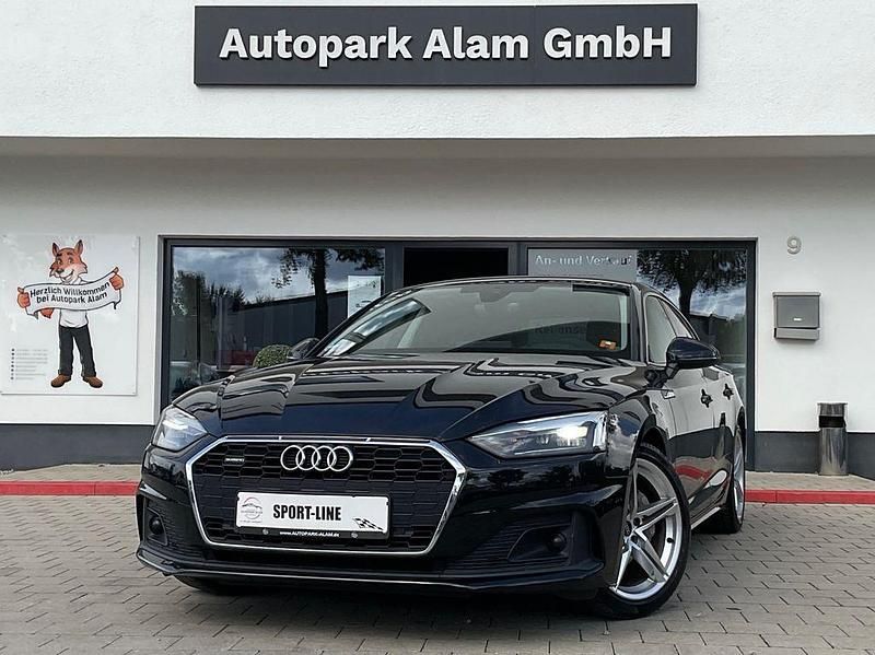 Schwarz Gebraucht 2022 Audi A5 Sportback Kleinwagen | 27.499 € (Guter Preis) - Bild 1/4