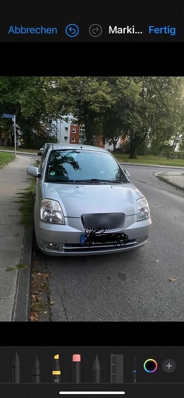 Silber Gebraucht 2005 Kia Picanto Kleinwagen | 1.500 € (Fairer Preis) - Bild 1/4