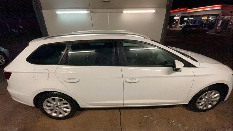 Gebraucht Seat Leon ST 110 PS (80 kW) 2017 Weiß Kombi