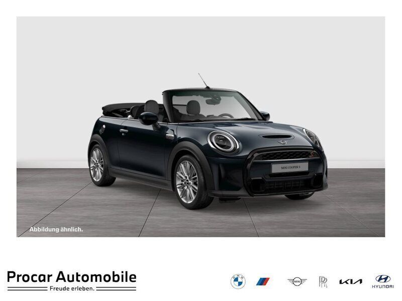 Schwarz Gebraucht 2021 Mini Cooper S Cabriolet Classic Cabrio | 28.280 € (Fairer Preis) - Bild 1/4